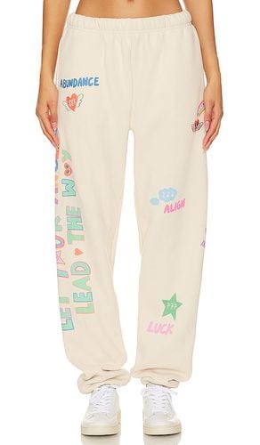 Pantalón deportivo angels all around you en color talla M/L en - Cream. Talla M/L (también en S/M, XS) - The Mayfair Group - Modalova