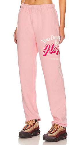 Pantalón deportivo you deserve it en color rose talla L/XL en - Rose. Talla L/XL (también en M/L, S/M, XS) - The Mayfair Group - Modalova
