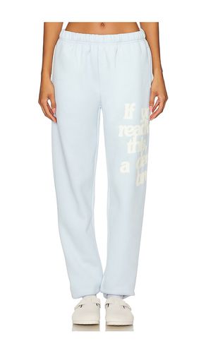 Take A Deep Breath Sweatpants in . Taglia M/L, S/M, XS - The Mayfair Group - Modalova