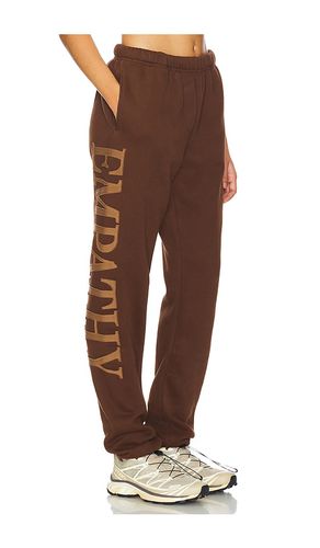 Pantalón deportivo empathy en color talla L/XL en - Brown. Talla L/XL (también en M/L, S/M) - The Mayfair Group - Modalova