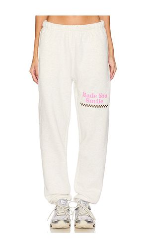 Made You Smile Sweatpants in . Size S/M - The Mayfair Group - Modalova