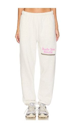 Made You Smile Sweatpants in . Size S/M, XS - The Mayfair Group - Modalova