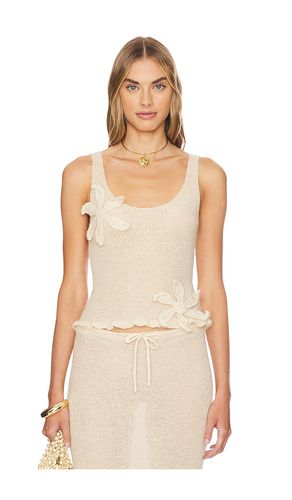 Top punto mimi en color ivory talla L en - Ivory. Talla L (también en M, S, XL, XS) - Tyler McGillivary - Modalova