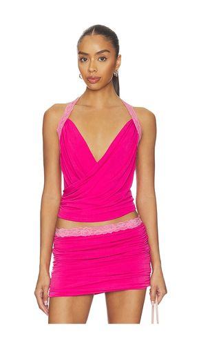 Persi Cross Front Cowl Top in . Taglia S. Also in M, L - Tiger Mist - Modalova