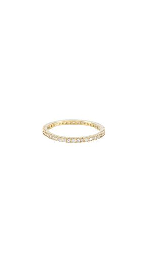 Banda m essential pave en color oro metálico talla 5 en - Metallic Gold. Talla 5 (también en 6, 7, 8) - The M Jewelers NY - Modalova