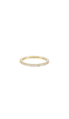 Banda m essential pave en color oro metálico talla 6 en - Metallic Gold. Talla 6 (también en 5, 7, 8) - The M Jewelers NY - Modalova