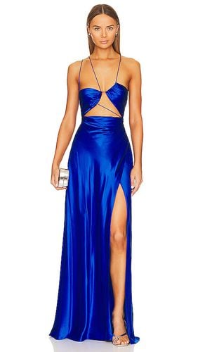 Asymmetrical Strappy Gown in . Taglia 10 - The Sei - Modalova