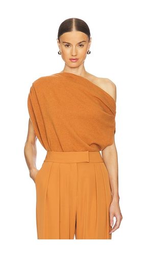 Jersey asymmetric drape en color bronce talla L en - Tan. Talla L (también en M, S, XS) - The Sei - Modalova