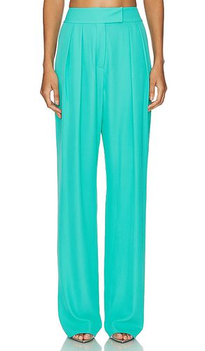 Pantalón con trabillas double pleat en color talla 10 en - Turquoise. Talla 10 (también en 0, 2, 4, 6, 8) - The Sei - Modalova