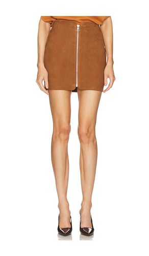 Leather Mini Skirt With Zip in . Size 4, 6, 8 - The Sei - Modalova