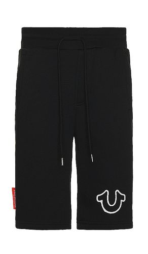Horseshoe embro shorts en color negro talla M en - Black. Talla M (también en L, S, XL/1X) - True Religion - Modalova
