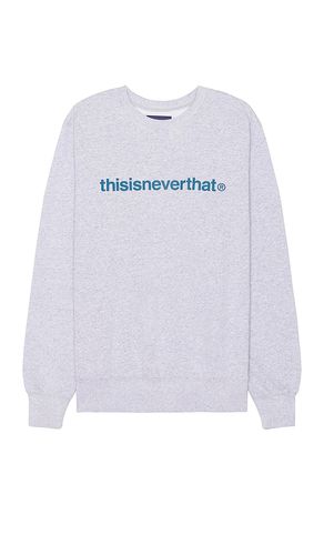 T-logo Crewneck in . Size M, S, XL/1X - thisisneverthat - Modalova