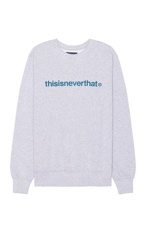 T-logo Crewneck in . Size S, XL/1X - thisisneverthat - Modalova