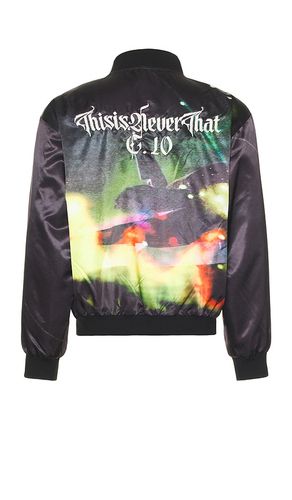 Flame Satin Jacket in . Taglia M, S, XL/1X - thisisneverthat - Modalova