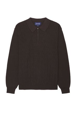 Cable Knit Zip Polo in . Taglia M, S - thisisneverthat - Modalova