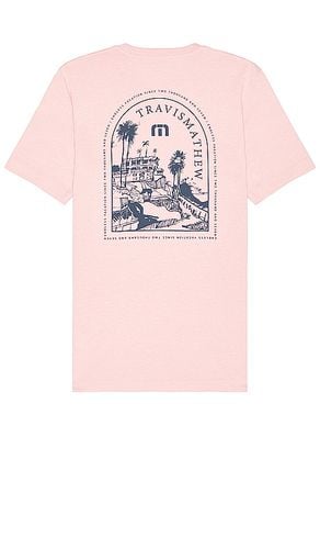 Camiseta uncharted waters en color rosado talla L en - Pink. Talla L (también en S) - TravisMathew - Modalova
