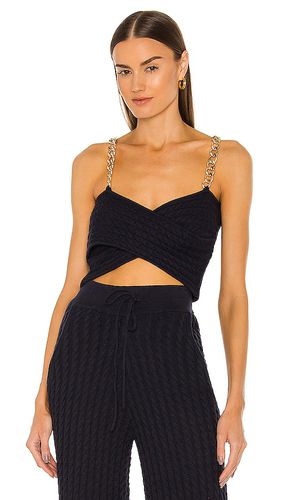 Cable Knit Crop Top in . Taglia XS - AMUR - Modalova