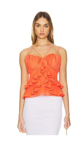 Sandie Pleated Shell Top in . Size 2, 4, 6, 8 - AMUR - Modalova