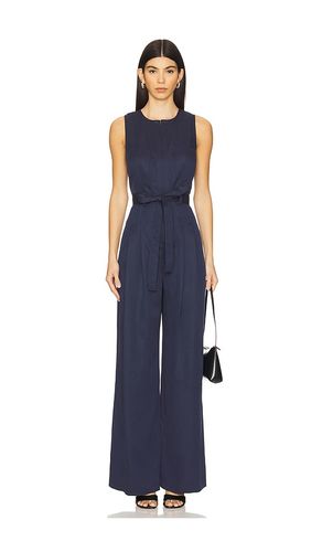 Marin jumpsuit en color azul marino talla 10 en - Navy. Talla 10 (también en 2, 4, 6, 8) - Ulla Johnson - Modalova