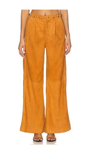 Dome Studded Wide Leg in . Size M. Also in L, XL - Understated Leather - Modalova