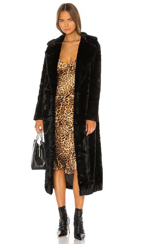 Abrigo largo black bird en color talla L en - Black. Talla L (también en M, S, XL) - Unreal Fur - Modalova