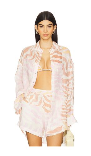 Playa Linen Boyfriend Shirt in . Size S - vitamin A - Modalova