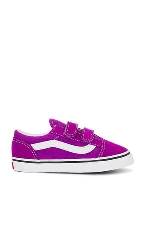 Niño pequeño old skool v en color morado talla 10 en - Purple. Talla 10 (también en 7, 7.5, 8, 8.5, 9, 9.5) - Vans - Modalova