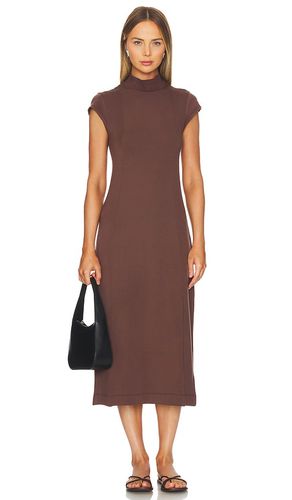 Vestido midi taunton en color marrón talla L en - Brown. Talla L (también en M, S, XL, XS) - Varley - Modalova