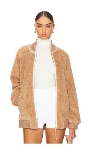 Ella Longline Sherpa Bomber in . Size M, S - Varley - Modalova