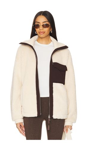 Chaqueta lowell sherpa en color ivory talla L en & - Ivory. Talla L (también en M, S) - Varley - Modalova