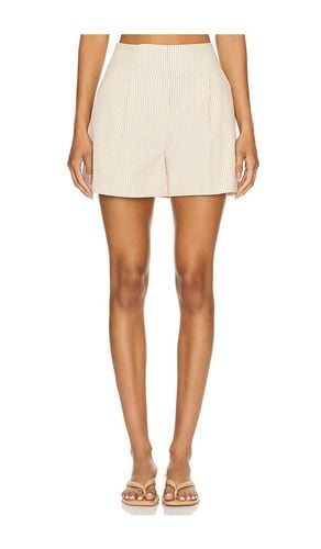 Haina short en color neutral talla 0 en - Neutral. Talla 0 (también en 8) - Veronica Beard - Modalova