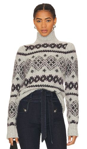 Chiana Fairisle Sweater in . Size XL, XS - Veronica Beard - Modalova