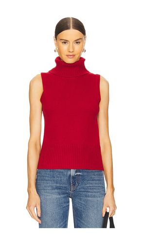 Top cachemira mazzy en color rojo talla L en - Red. Talla L (también en M, S, XL, XS) - Veronica Beard - Modalova