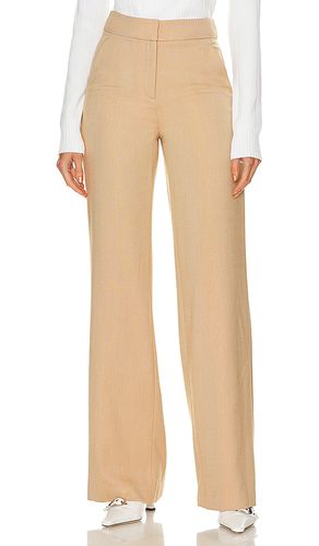 Pantalón tonelli en color beige talla 0 en - Beige. Talla 0 (también en 00, 12, 14, 16, 2, 8) - Veronica Beard - Modalova
