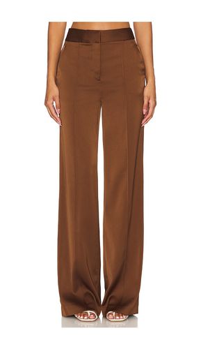 Pantalón edia en color marrón talla 0 en - Brown. Talla 0 (también en 12, 2, 8) - Veronica Beard - Modalova