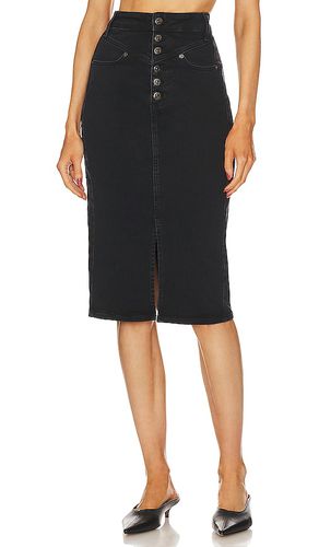 Herron Denim Midi Skirt in . Taglia 6 - Veronica Beard - Modalova