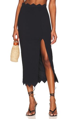 Falda midi imani en color talla L en - Black. Talla L (también en S) - Vix Swimwear - Modalova