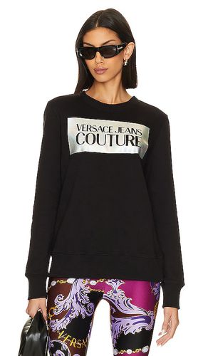 Sudadera en color talla M en - Black. Talla M (también en XL) - Versace Jeans Couture - Modalova