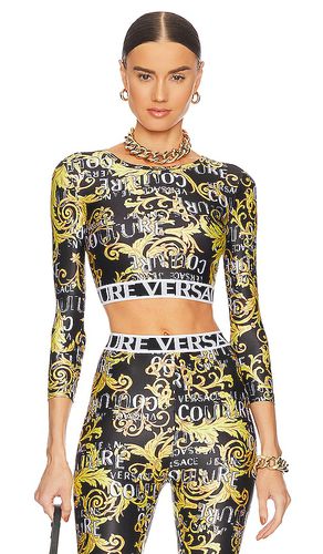 Logo Couture Long Sleeve Top T in . Size 38, 40 - Versace Jeans Couture - Modalova
