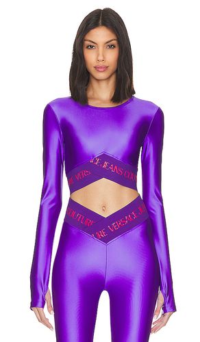 Doodle Logo Long Sleeve in . Size 38, 40, 42 - Versace Jeans Couture - Modalova