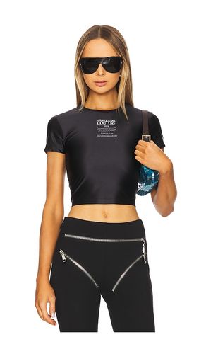 Camiseta gráfica en color talla M en - Black. Talla M (también en S, XL, XS) - Versace Jeans Couture - Modalova