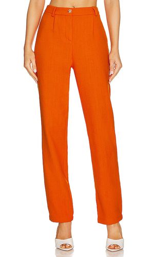 Pantalones parker en color naranja talla 2/XS en - Orange. Talla 2/XS (también en 4/S, 6/M, 8/L) - VALENTINA SHAH - Modalova