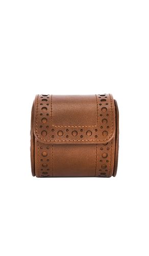Brogue Single Watch Roll in - WOLF - Modalova