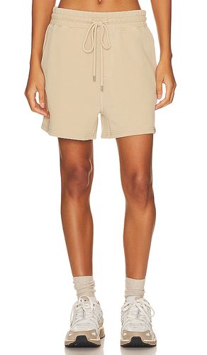 The fleece short en color marrón talla L en - Brown. Talla L (también en XL) - WAO - Modalova