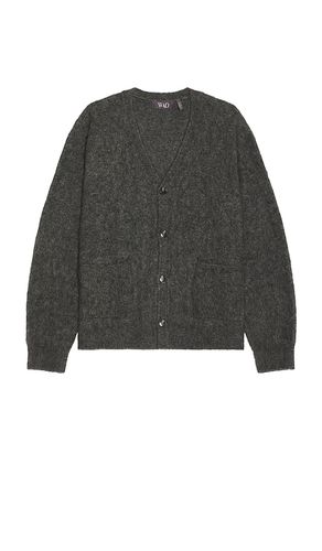 Solid Brushed Cardigan in . Taglia M, S, XL/1X, XS - WAO - Modalova