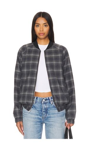 Plaid Bomber Jacket in . Size M, S, XL/1X - WAO - Modalova