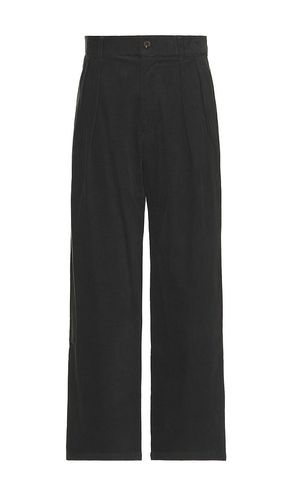 Wide Leg Pleated Corduroy Pant in . Size 28, 30, 32, 34 - WAO - Modalova