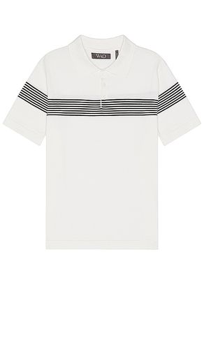Chest stripe polo en color blanco talla L en & - White. Talla L (también en M, S, XL) - WAO - Modalova