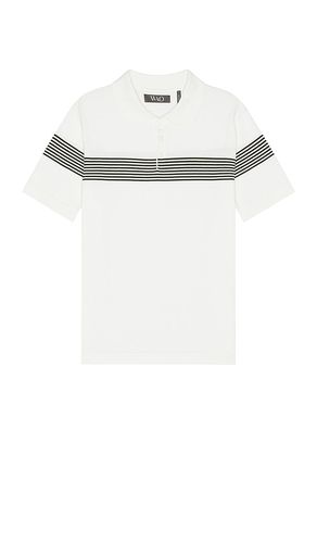 Chest stripe polo en color crema talla L en & - Cream. Talla L (también en M, S) - WAO - Modalova