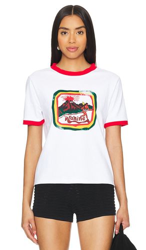 Camiseta ringer en color blanco talla XL/1X en - White. Talla XL/1X (también en L) - Wahine - Modalova